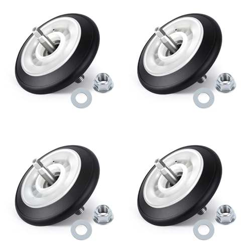 Upgraded EngPair 4581EL2002L Ball-Bearing Dryer Roller Kit for LG Kenmore