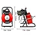 VEVOR Drain Cleaner Machine 50FTx1/2Inch, Sewer Snake Machine with 4 Cutter & Foot Switch, Electric Drain Auger Drill Drain Auger Cleaner for 1