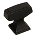 Amerock | Cabinet Knob | Black Bronze | 1-1/4 inch (32 mm) Length | Mulholland | 1 Pack | Drawer Knob | Cabinet Hardware
