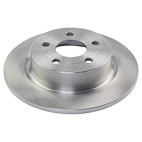 Image of TRQ Rear Brake Pad and Rotor Set Semi Metallic Rotors | For 2018-2019 Ford Transit Connect