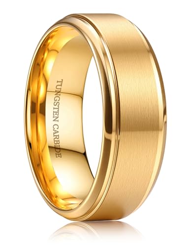 Jstyle Tungsten Wedding Ring for Men and Women