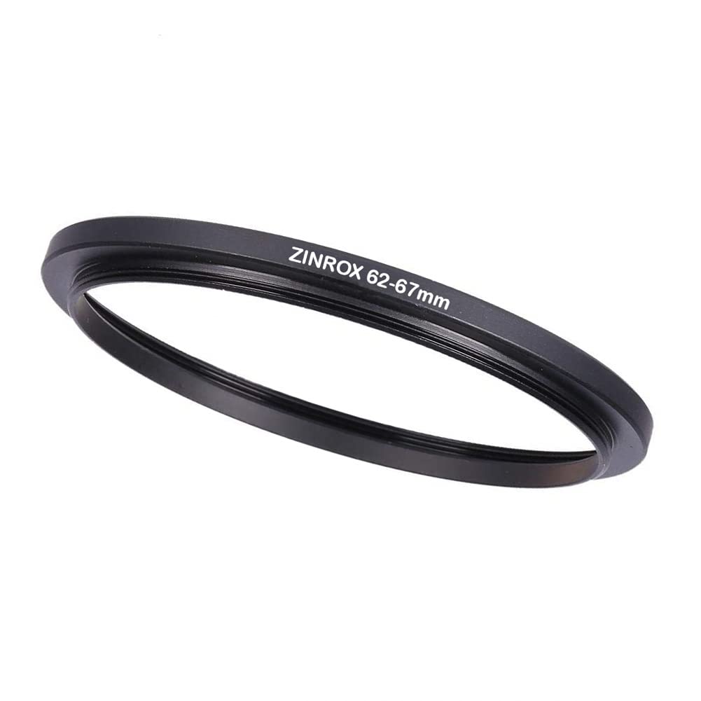ZINROX® 62-67mm Step Up Lens Filter Adapter Ring, Set of 1 Piece - Size : 62mm to 67mm Stepping Ring-image-29