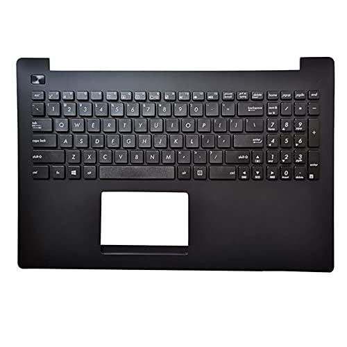 Clavier QWERTY américain et topcase C noir pour portable ASUS D555YI