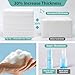 Disposable Face Towel 4 Boxes, 100% Pure Cotton, Soft & Skin Friendly Face Towelettes Disposable, Makeup Remover Dry Wipe for Women Cleansing, Facial Towels Disposable, Facial Wash Cloth Travel