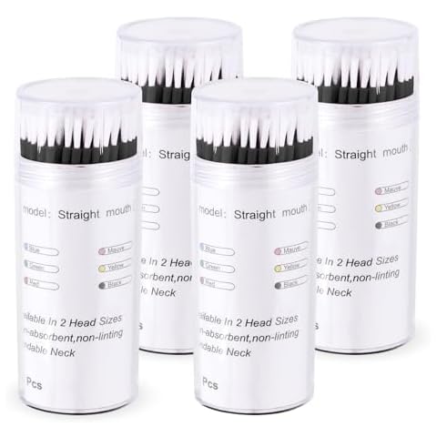 400 Pcs Annhua Disposable Dental Micro Applicators Cover