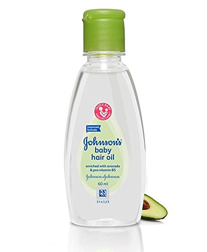 Johnsons Baby Hair Oil (60ml) (Pack of 3)