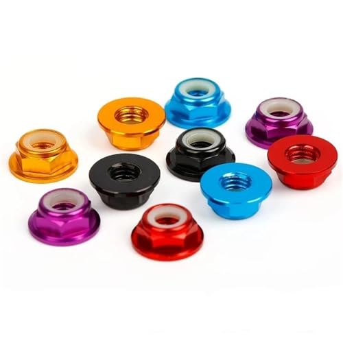 Tuercas de tornillo de motor M5x4.5mm con reborde CW para drones RC FPV Racing y motores 2206 2207