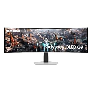 Samsung LS49CG934SUXXU Odyssey OLED 49″ Gaming Monitor – 5120×1440, Speakers, HDMI 2.1, 0.03ms, 240Hz