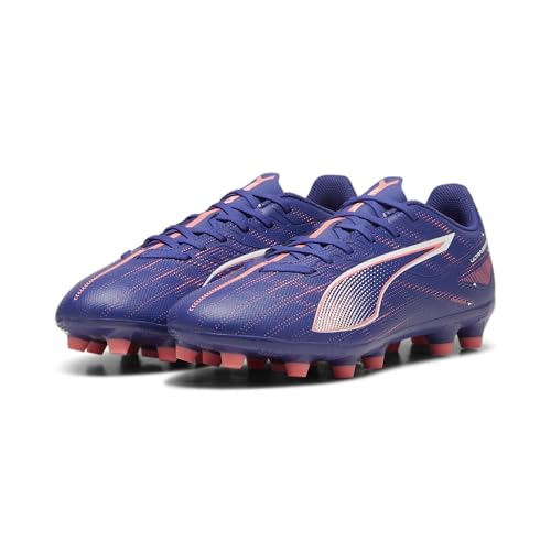 PUMA(???) Men's Shoes Soccer Cleats, 24 Fall/Winter Colors Lapis Lazuli/Puma White/Sunset Glow (01), 28.0 cm