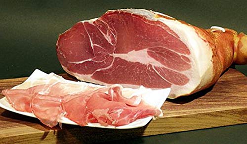 Prosciutto crudo di suino disossato. 1 kg. Prodotto in Sardegna dal salumificio di Paolo Lilliu, Ussaramanna, Marmilla