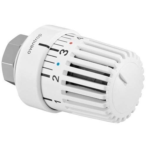 Oventrop OV Cabeza termostática UNI LA con sensor de líquido blanco con posición cero