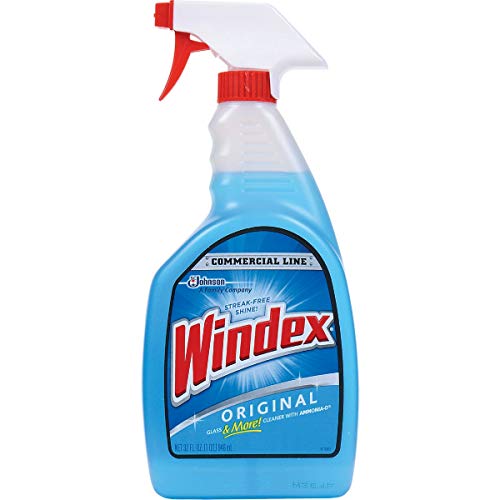 Windex Original No Scent Glass Cleaner 32 Oz.Liquid - Case of: 12