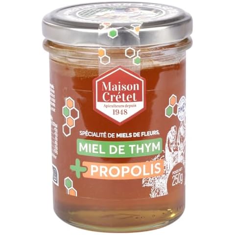Miel de Thym et Propolis 250g - Maison Crétet Cover