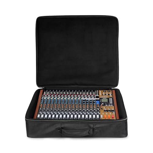 ANALOG CASES Tascam Model 24 Case - Custom-Fitted Padded SUSTAIN Travel Case