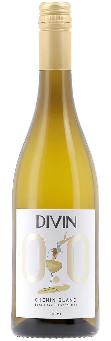 DIVIN Chenin Blanc 0,0% Alkoholfreier Wein (1 x 0,75 l)