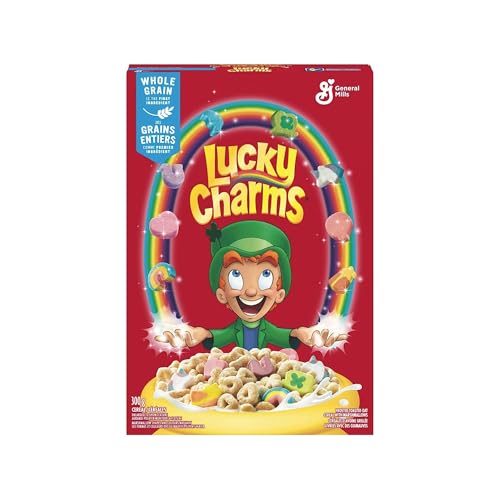 Lucky Charms Marshmallows Cereal - Iconic American Breakfast - (300g)