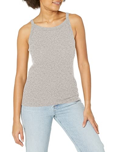 UGG Women's Rory Ribbed Tank Shirt, Grey Heather, Medium