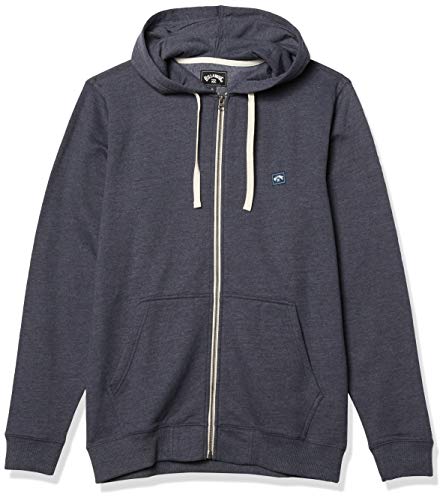 Billabong Men's All Day Zip Hoodie, Navy, XL