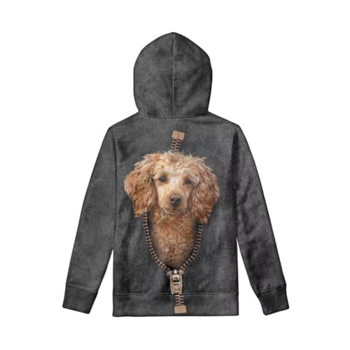 Poceacles Kids Hoodies with Pocket Athletic Hooded Pullover Sweatshirt for Juniors Youth Activewear Jumper with Hooded4