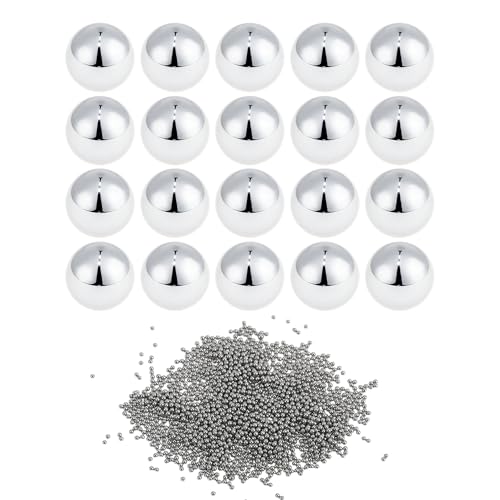 A ABSOPRO G100 Lagerkugeln, G100 Lagerstahl, G100 Präzisionskugeln, silberfarben, 1500 Stück 1.2mm