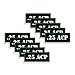 Ammo Can Labels 25 ACP Ammunition Decals 10 Pack Adhesive Vinyl 3
