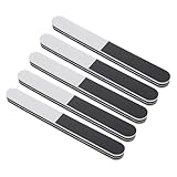 VALICLUD 5 Stück Schleifstäbe 3-Seitig Polierwerkzeuge für Kunststoffmodelle Mehrzweck Schleiffeile mit 800/1000/1500 Mesh für Miniaturen und Bastelarbeiten