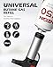 NEON Butane Fuel 750ml, 11X Ultra Refined 0 Impurities Butane Refill, Premium Universal Lighter Fluid with Metal Nozzle and 3 Butane Gas Refill Adapters for Refillable Lighters and Torches, Pack of 9
