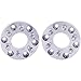DCVAMOUS 4PC 6x5.5 to 6x5 Wheel Adapters 1.25 Inch 14x1.5 Studs Compatible with Chevy GMC 6 Lug for 1999-2022 Silverado Sierra 1500 | 1988-2022 Suburban Yukon | 1995-2022 Tahoe | 2019-2022 RAM1500
