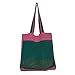 Momolaa Sac en Tricot Sac en Maille de Sac en Paille Sac en Tricot pour Femme Sac de Plage Contenants De Shampoing De Voyage en Vrac (Green, One Size)