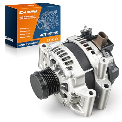 Image of 100A High Output Alternator Compatible with Toyota Camry 2018-2023 2.5L, Corolla 2018-2022 2.0L, RAV4 2019-2022 2.5L, Avalon 2021 2.5L, 12V Replace#104211-4160, 104211-4170, 27060-25010