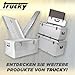 Trucky Aluminium Box mit Deckel Silber Alu Kiste Alukiste Auswahl Transportbox Metallbox Aufbewahrungsbox Boxen Abschliessbar Metallkiste