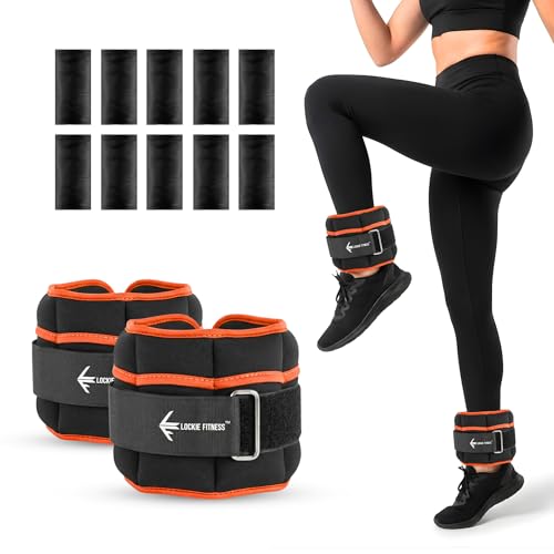 Poids de cheville pour le jogging sans frottement ni irritation