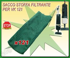 SACCO STOFFA FOLLETTO VK 121 PORTA SACCHETTO - Foto 9