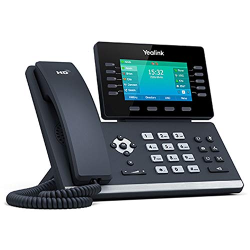 Teléfono Yealink T54S SIP POE con fuente y paño microfibra miniatura 4