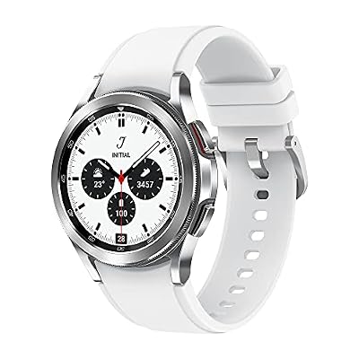 SAMSUNG Galaxy Watch 4 Classic (42mm) - Smartwatch, Fitness tracker, Silver