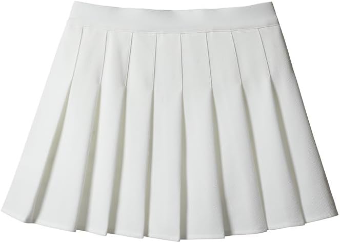 Womens Pleated Skirts High Waisted A-Line Tennis Skirt Athletic Skorts with Inner Shorts