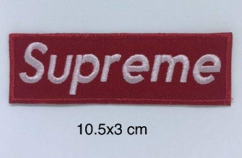 supreme sew on patch