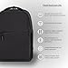 Incase Facet 20L Durable Travel Backpack + Laptop Bag with Computer Sleeve with Quick Release Strap - Carry On Backpack (Black, 20L)
