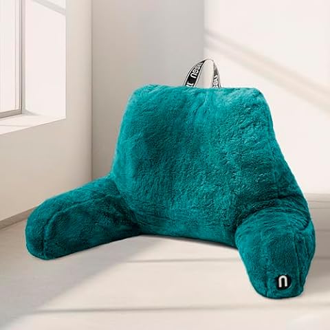 Nestl Fur Reading Pillow with Arms Cover