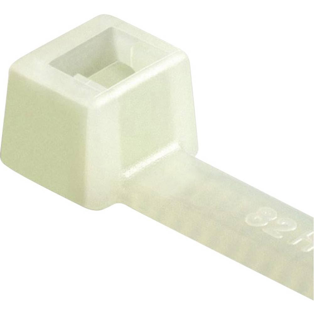 HELLERMANNTYTON 11-08229 T80I-PA66-NA-C1 Opaska kablowa 300 mm 4,70 mm Naturalny stabilizowany termicznie 100 szt.(y)