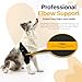 Spajoy Dog Elbow Brace for Pet Elbow and Shoulder Support for Elbow Arthritis, Dysplasia, Elbow Calluses, Elbow Brace for Front Leg Dog Elbow Protector for Pets Elbow Dysplasia