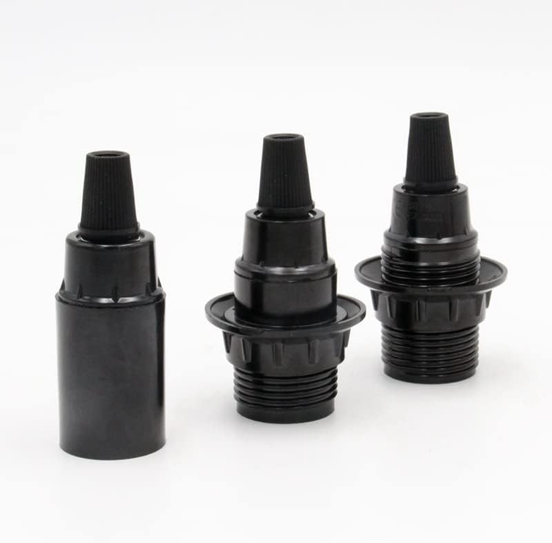 E14 Lamp Holder Phenolic Bulb Socket Candelabra Light Base - (Color: Full Thread Base Type: 20 Pieces)