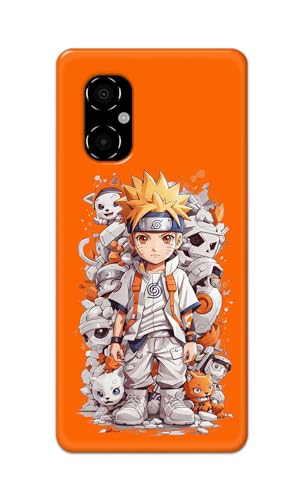 Image of PRINTFIDAA Printed Hard Back Cover Case for Mi Poco M4 5G | Mi Poco M5 4G Back Cover (Famous Anime Cartoon Character) -112