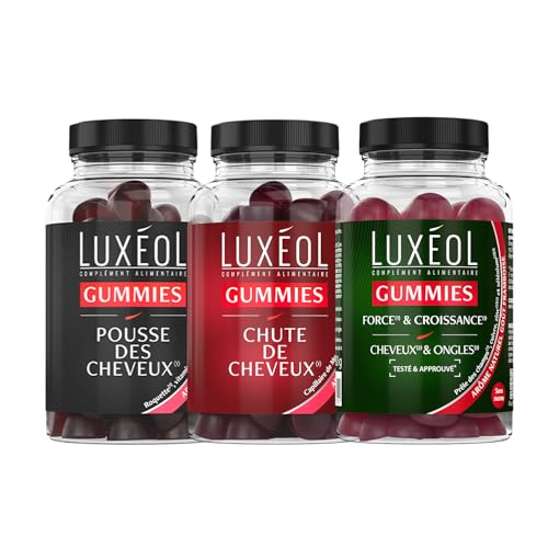 LUXEOL Gummies Pousse et Chute stimule la croissance - 4