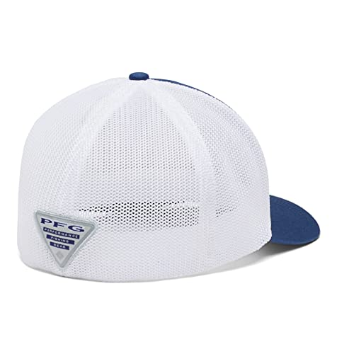 Image of Columbia Unisex PFG Fish Flag Mesh Ball Cap