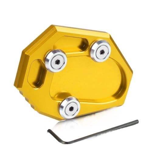 Accessoire béquille moto MT07 et Tracer : élargisseur de base stable