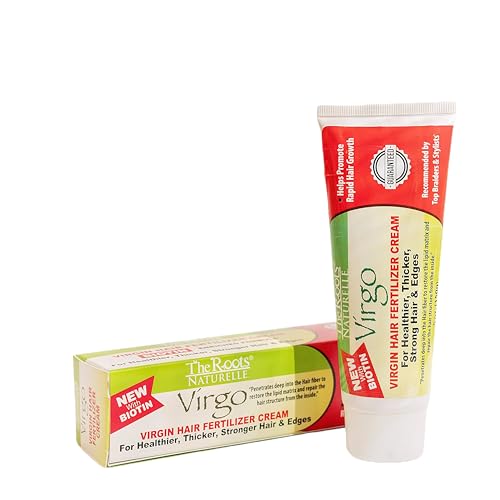 Virgin Hair Fertilizer And Energizer With Biotin (Edge Regrowth Cream)