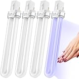 tube lampe uv Design en U pour une meilleure répartition de la lumière: La forme en U des ampoules assure une exposition uniforme à la lumière UV, optimisant ainsi le durcissement des gels et vernis à ongles Résultats professionnels à chaque utilisation