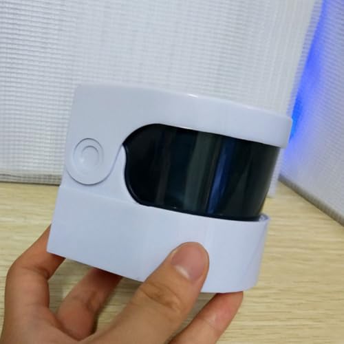 Limpiador de joyas portátil Gadpiparty con kit blanco de dos piezas para anillos 6