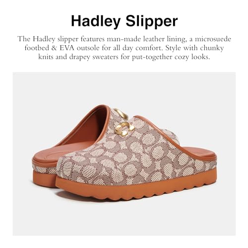 Coach Women's Hadley Signature Jacquard Slipper2